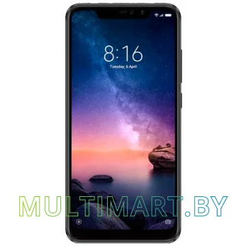 Смартфон Xiaomi Redmi Note 6 Pro 4GB/64GB международная версия (черный)
